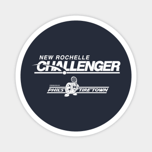 New Rochelle Challenger 2019 (White Text) Magnet